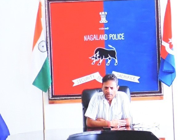 Nagaland DGP Rupin Sharma (IPS)